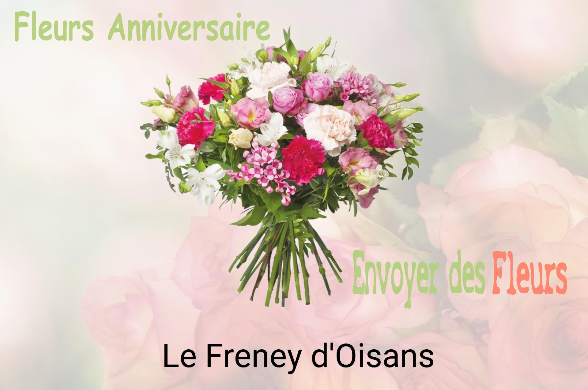 Bouquet de fleurs d’anniversaire livré à Le Freney-d'Oisans